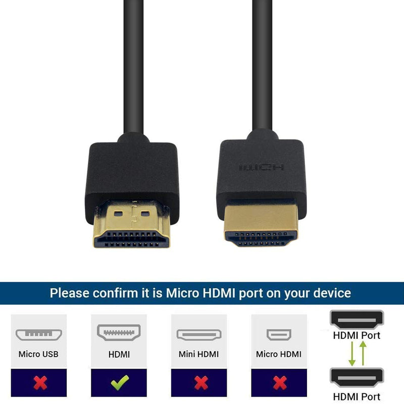 Duttek HDMI Coiled Cable, 4K HDMI Coiled Cable, Extreme Thin HDMI Male to Male Extender Coiled Cable for 3D and 4K Ultra HD TV Stick HDMI 2.0 Cord Extension Converter (2.5M/8.2FT) 2.5M/8.2FT