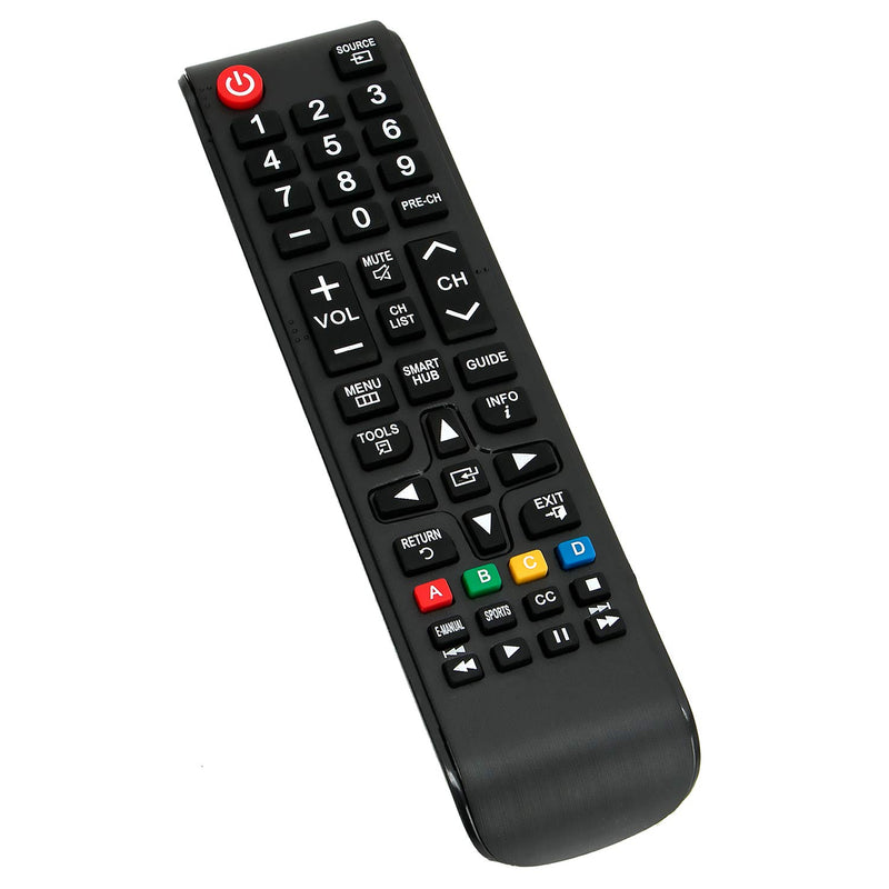 Replacement Remote Applicable for Samsung TV UN43J520DAFXZA UN43J5200AFXZA UN40JU640DFXZA UN40JU640DAFXZA UN40JU6400FXZA UN40J6200AFXZA UN40J520DAFXZA UN40J5200AFXZA UN32J4500AFXZA UN40J5200