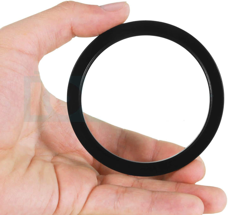 49mm-52mm Step Up Ring 49mm Lens to 52mm Filter (2 Pack), WH1916 Camera Lens Filter Adapter Ring Lens Converter Accessories