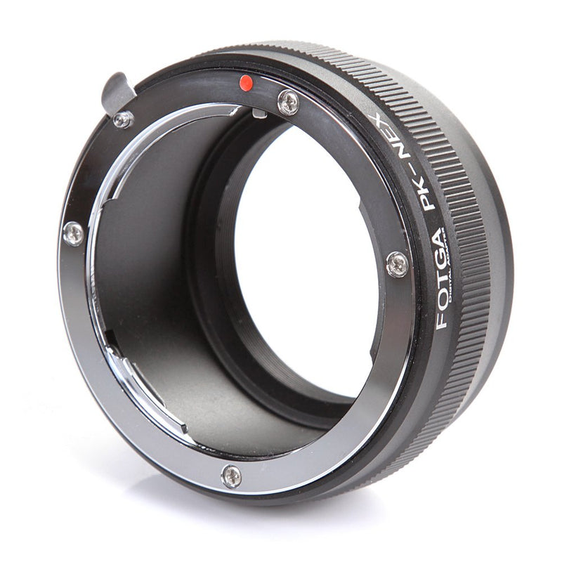 FocusFoto FOTGA Adapter Ring for Pentax PK K Lens to Sony E-Mount Mirrorless Camera NEX-5R 5T 3 NEX-6 NEX-7 a7 a7S a7R a7II a7SII a7RII a6500 a6300 a6000 a5100 a5000 a3500 NEX-FS700 VG30 VG900 PXW-FS7