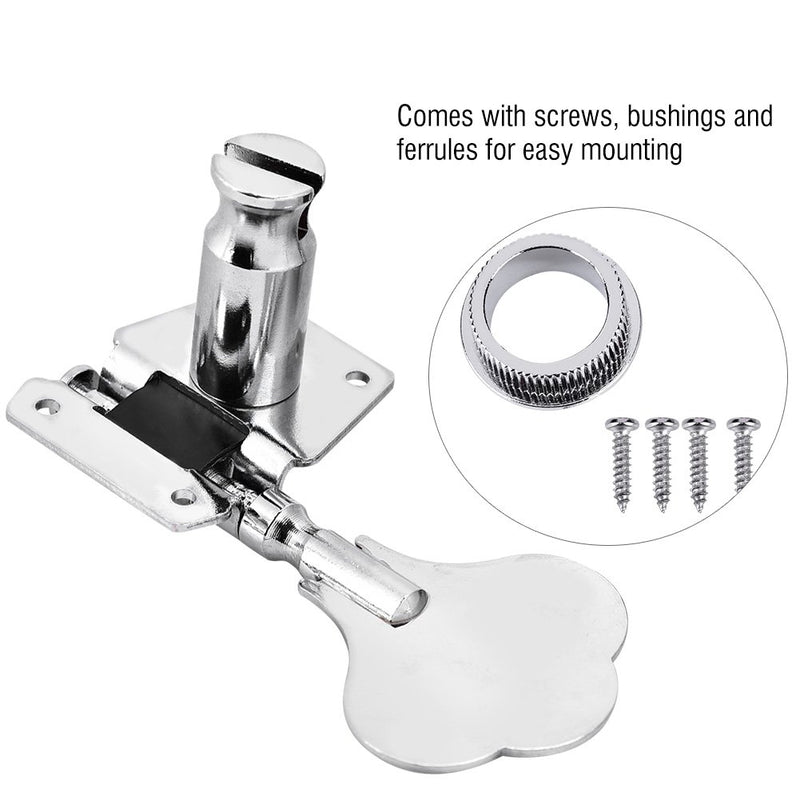 Guitar Tuning Pegs, 2L2R Open Gear Guitar String Tuners Plum Shape Machine Head