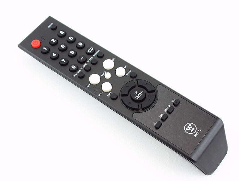 Westinghouse RMT-12 RMT12 TV Remote Control for Westinghouse VR-5585DFZ EW46T4LZ EW39T4LZ CW39T8RW CW26S3CW