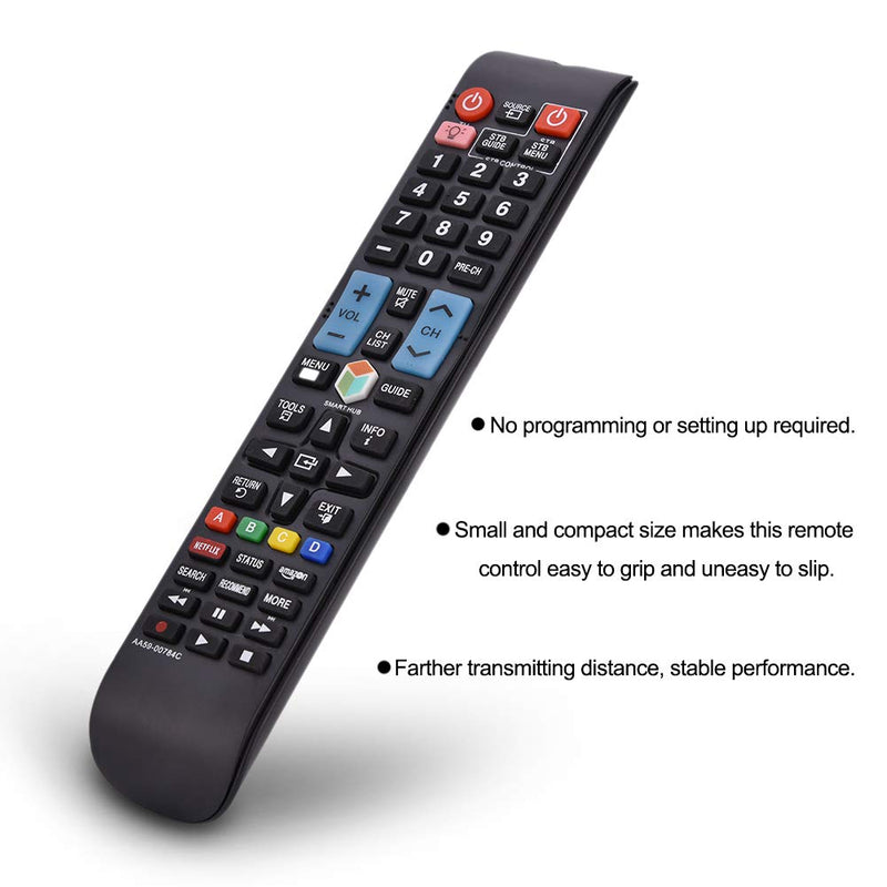 Universal Remote Control for Samsung AA59-00784C, Remote Control Replacement for Samsung AA59-00784A AA59-0784B BN59-01043A Smart TV