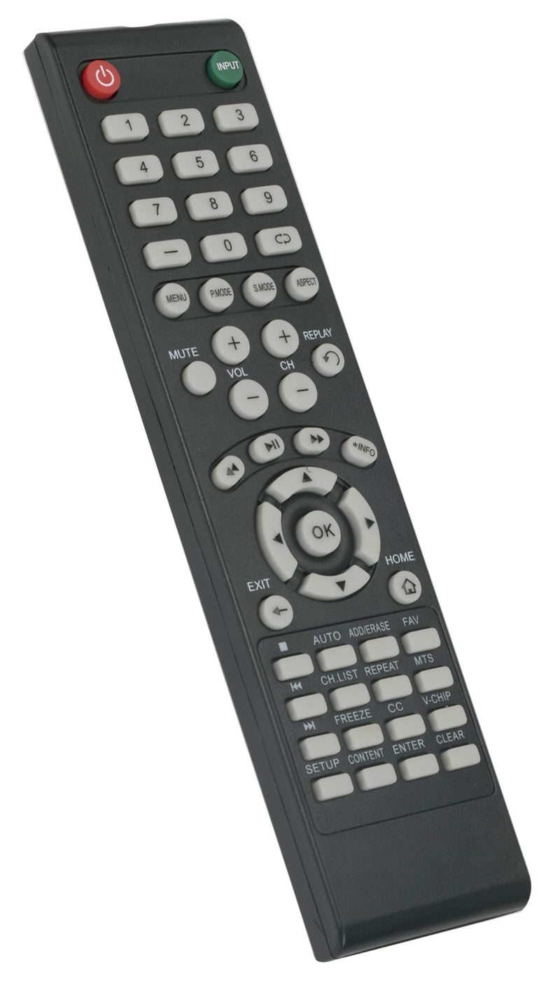 New Remote Control Compatible with Element TV ELEFT406 ELEFT502 ELEFT466