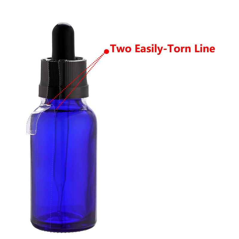 200Pcs PVC Heat Shrink Wrap Film for Glass Bottles 30ml, Clear Heat Shrink Wrap/Shrink Wrap Bottle 2.16X3.42 Inch