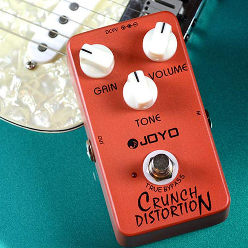 [AUSTRALIA] - JOYO JF-03 Crunch Distortion Pedal British Classic Rock Distortion Effect Pedal for Electric Guitar True Bypass 