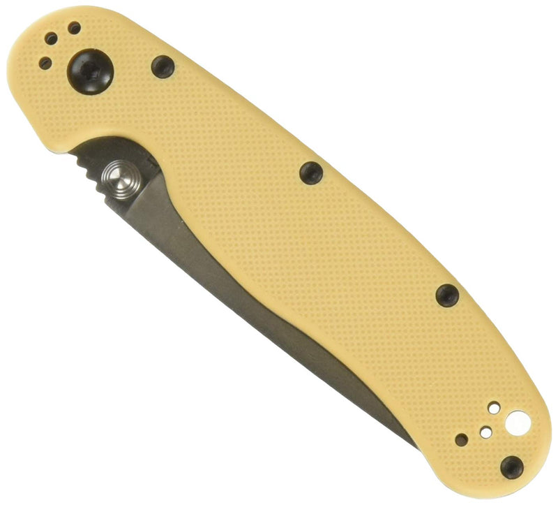 Ontario Rat II Linerlock Desert Tan D2