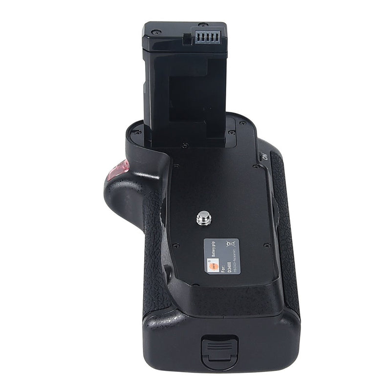 DSTE Replacement for Pro IR Remote MB-D3400 Vertical Battery Grip + 2X EN-EL14 EN-EL14a Compatible Nikon D3400 SLR Digital Camera
