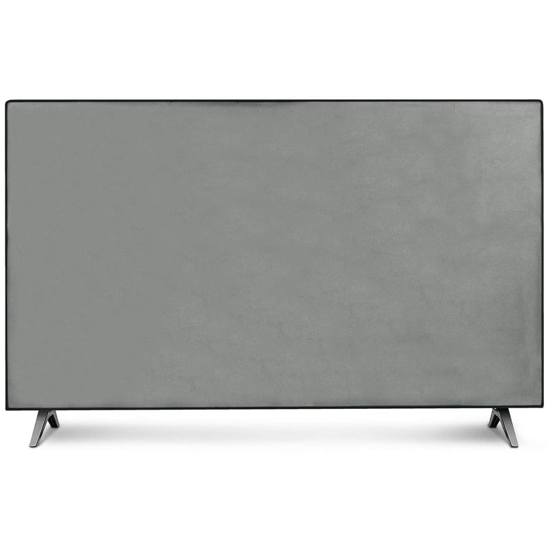 [AUSTRALIA] - kwmobile Dust Cover for 65" TV - Fabric Case TV Protector for Flat Screen TVs - Light Grey 