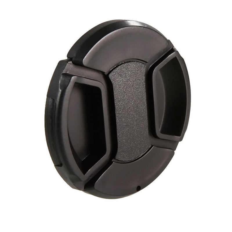 CamDesign 58MM Snap-On Front Lens Cap/Cover Compatible with Canon, Nikon, Sony, Pentax all DSLR lenses Black