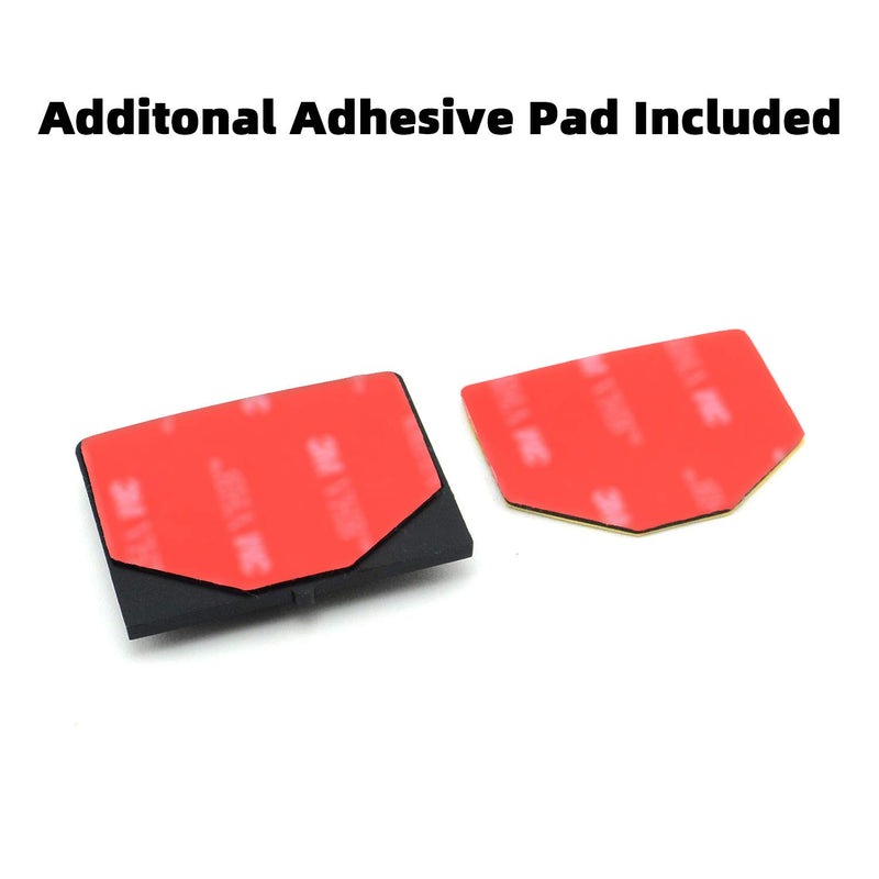 iSaddle for 3M Rexing Adhesive Mount Holder/w Additonal Adhesive Pad for in Dash Camera Better Than Original Rexing V1 V1P V1N A118 A118C A118-C B40 Holder