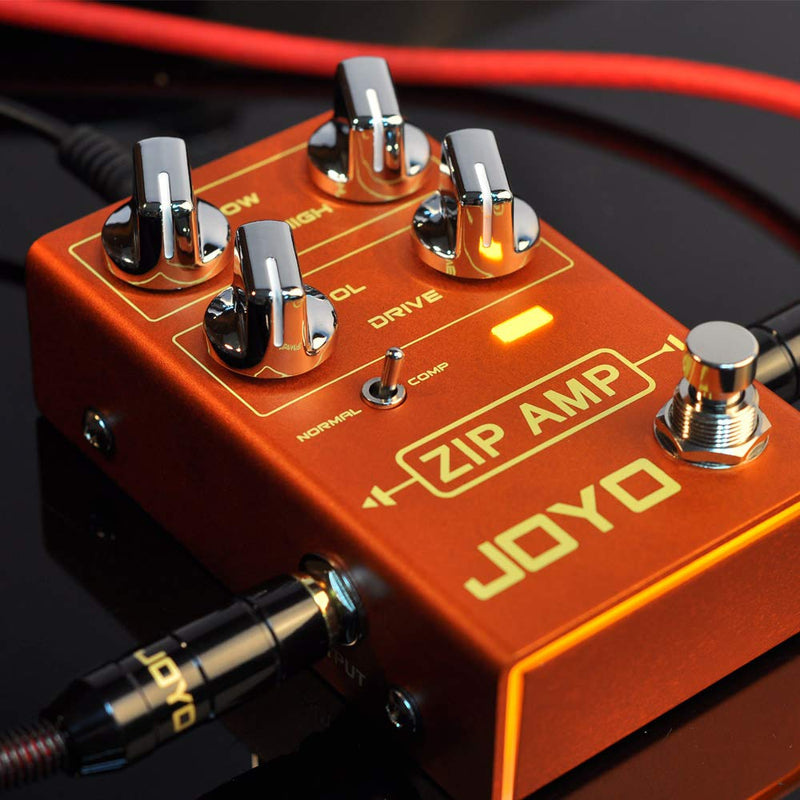 [AUSTRALIA] - JOYO R-04 ZIP AMP Pedal Effect Strong Compression Overdrive Pedal Simulate Amplifier Effect Pedal for Electric Guitar True Bypass 