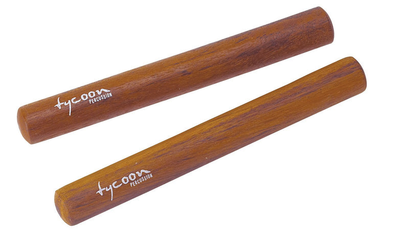 Tycoon Percussion 8 Inch Hardwood Claves