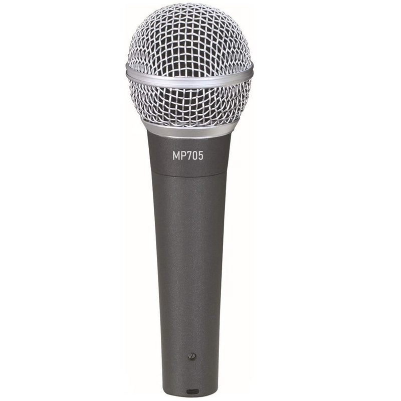 Professional Dynamic Karaoke Vocal Microphone with Cable. Metal Body (Blue/Grey) Blue/Grey