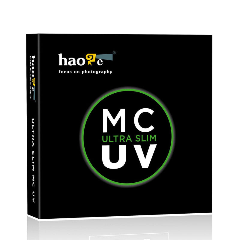 Haoge 62mm Ultra Slim MC UV Protection Multicoated Ultraviolet Lens Filter for Pentax K-30 K-50 K-5 II K-500 K-r K-x with 18-135mm f3.5-5.6 Lens