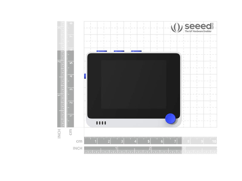 Iunius Seeed Studio Wio Terminal: ATSAMD51 Core Dev Board for Raspberry pi with Realtek RTL8720DN BLE 5.0 & Wi-Fi 2.4G/5G