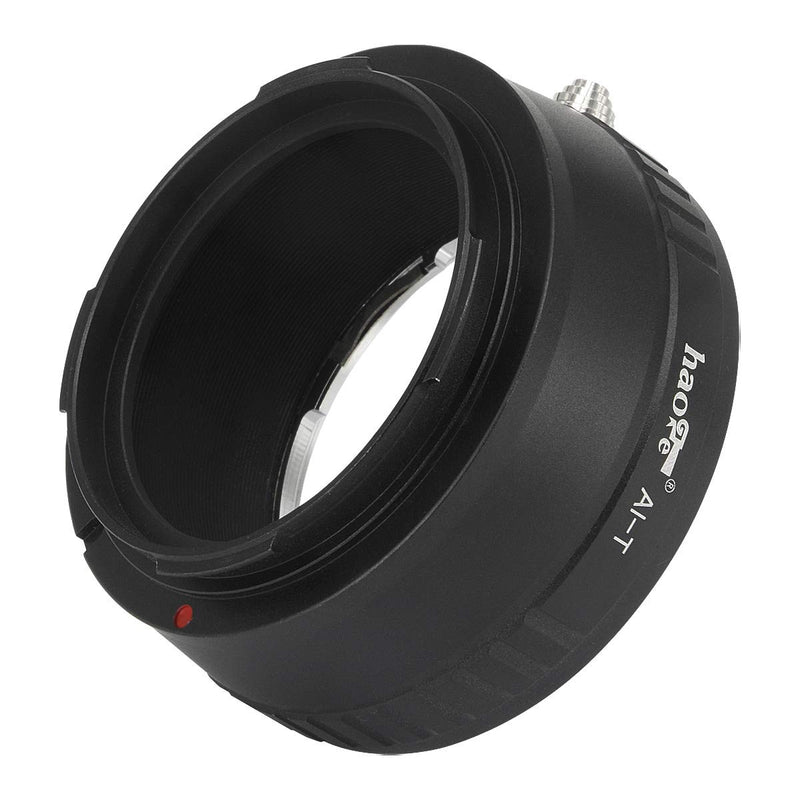 Haoge Manual Lens Mount Adapter for Nikon Nikkor F/AI/AIS/D Lens to Leica L Mount Camera Such as T, Typ 701, Typ701, TL, TL2, CL (2017), SL, Typ 601, Typ601