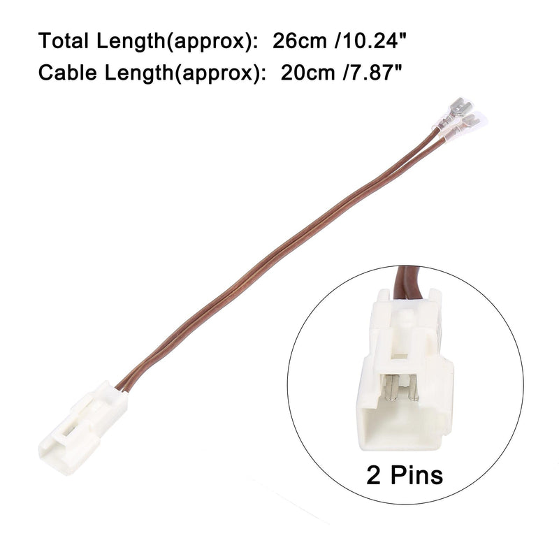 [AUSTRALIA] - X AUTOHAUX 2pcs Car Speaker Connector Wire Harness Adapter Connector for Kia for Hyundai for Toyota for Subaru for Suzuki 