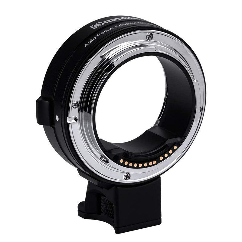 Commlite cm-EF-EOS R Electronic Auto-Focus Lens Mount Adapter Compatible with Canon EF/EF-S Lens to Canon EOS R/R5/R6/RP Series Camera Body Adapter