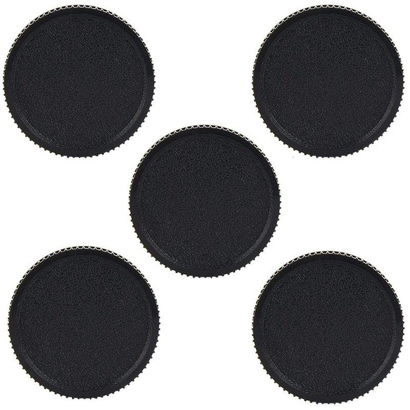 5Pcs Lens Cap,Portable Camera Rear Lens Cover for Leica L39 M39 and 39mm Screw Mount Camera Lenses