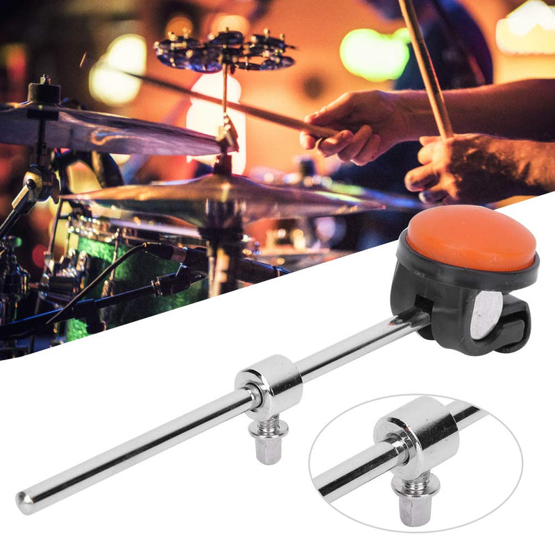 Beater Hammer Drum Bass Drum Beater Kick Drum Foot Pedal Beater Stainless Steel Shaft Silicone Head Accessory