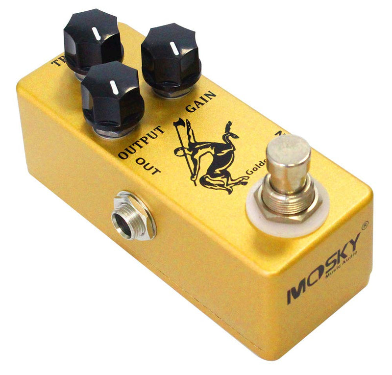 [AUSTRALIA] - YMUZE Mosky Golden Horse Guitar pedal with Overdrive Function 