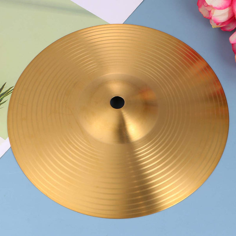 EXCEART Hi Hat Cymbals Crash/Ride Cymbal Brass Sturdy Hi-hat Cymbal for Drum Players Percussion Drum, 8 Inches 19.5 x 19.5 x 0.2 cm