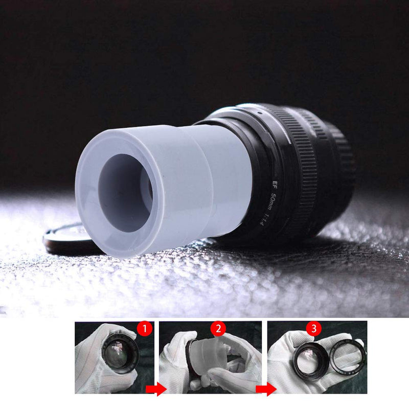 Pomya Lens Repair Tool, 9pcs Camera DSLR Lens Repair Tool Ring 8-83mm Lenses Removal Rubber Accessory
