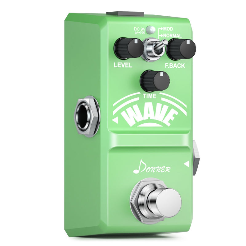 [AUSTRALIA] - Donner Wave Analog Delay Guitar Effect Pedal Super Mini 