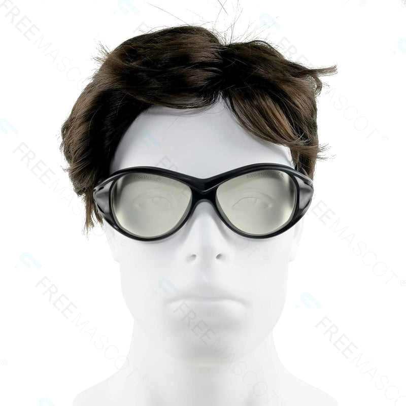 FreeMascot OD 6+ 9000nm-11000nm / 10600nm Wavelength CO2 Laser Safety Glasses Frame Style 2
