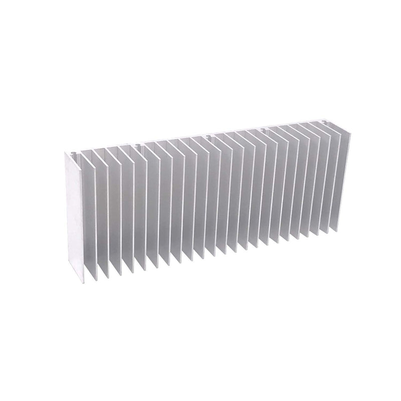 Awxlumv Aluminum Heatsink 60 x150 x 25 mm / 2.36x 5.91x 0.98 Inch Radiator for Circuit Board PCB Heat Sinks Led Cooling Cooler Amplifier Transistor Semiconductor Devices with 24 pcs Fins - Sliver