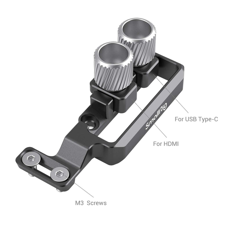 SmallRig HDMI and USB-C Cable Clamp for Canon EOS R5 and R6 Cage 2981