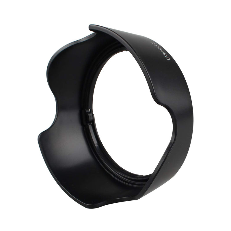 Futheda EW-63C Replacement Camera Photo Lens Hood Compatible with EF-S18-55mm f/3.5-5.6 is STM 760D 750D 700D 800D 80D Black