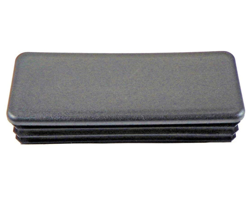 SB Distribution Ltd. SBDs (Pack of 2) 5 Inch x 2 OD Rectangular RER-2X5-10-14 Genuine CAPLUGS USA Make (125 50 mm) 10-14Ga | Hole Size (ID) L 4.74 - 4.83 W 1.74 1.83 LDPE Plugs WFlex Ridges. Black
