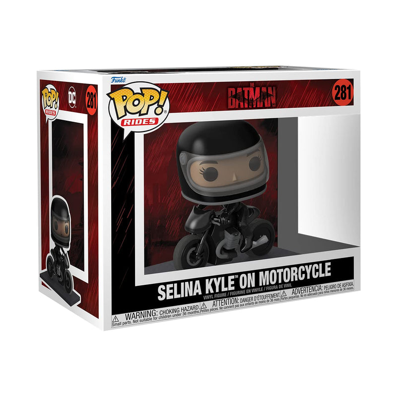 [AUSTRALIA] - Funko Pop! Ride Deluxe: The Batman - Selina Kyle on Motorcycle 