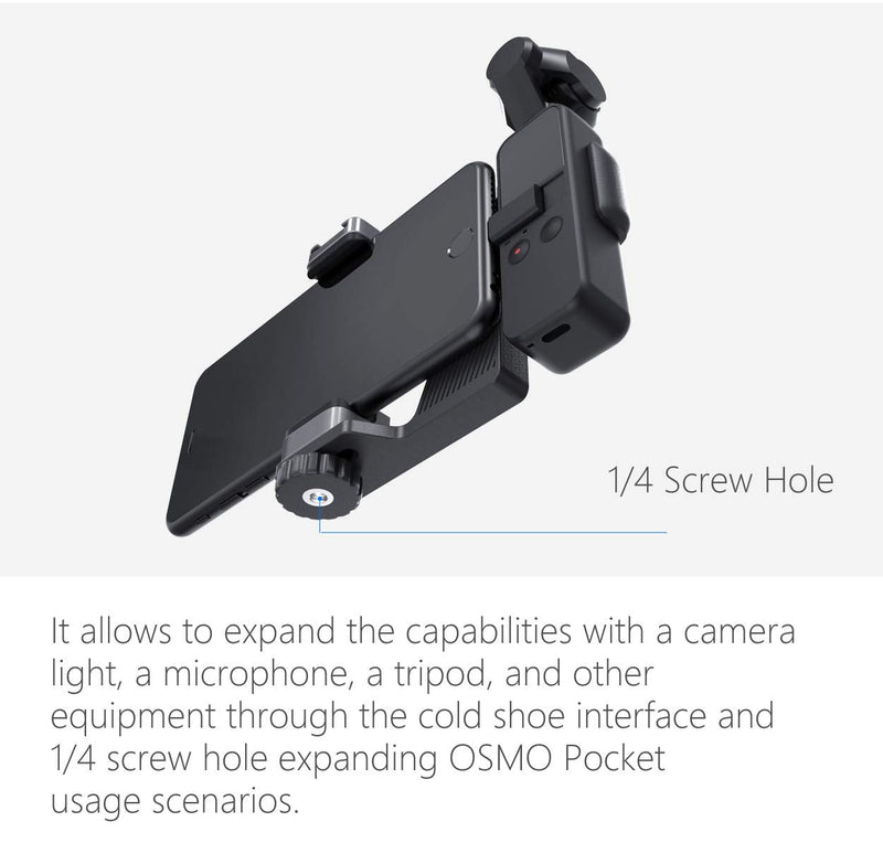 Tineer Phone Holder Set Handheld Mobile Bracket Mount Gimbal Camera Stand for DJI Osmo Pocket Accessory
