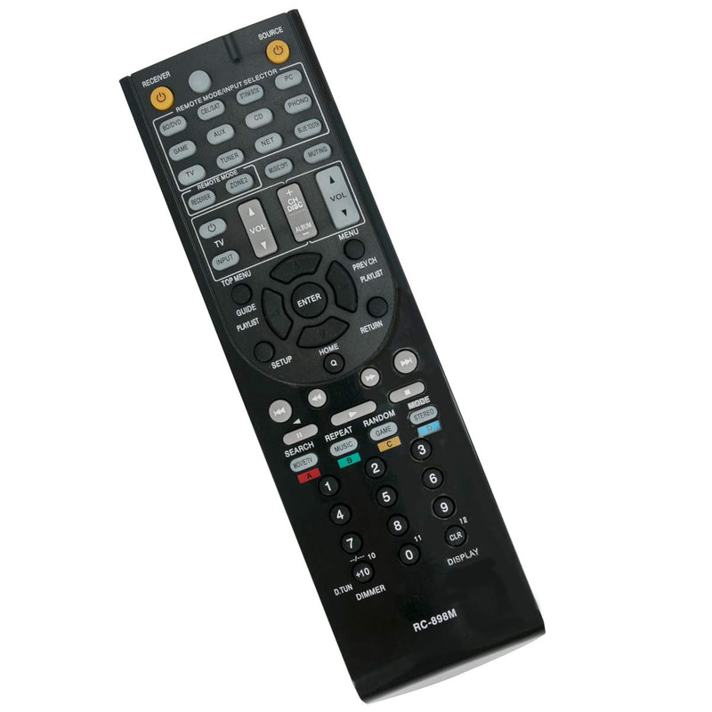 RC-898M Replace Remote Control Applicable for Onkyo AV Receiver TX-NR646 TX-NR747 TX-NR545 TXNR646 TXNR747 TXNR545