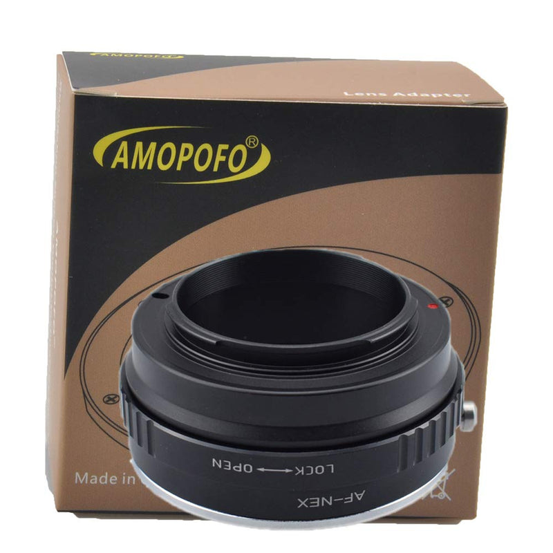 AF to NEX Lens Adapter, Compatible with for Sony Alpha A Minolta MA AF Lens to for Sony E-Mount Camera A6300,A7,A7R, A7II NEX-6,NEX-5,VG900E EA50 A6000 VG900