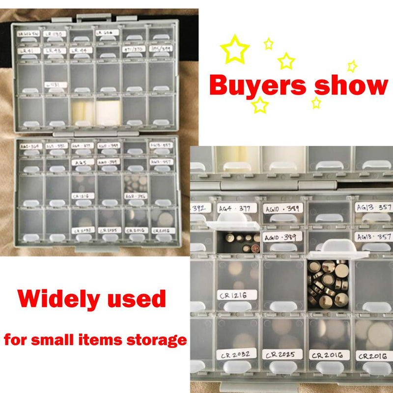 AideTek BOXALL48 48 Lids Empty Enclosure SMD SMT Organizer Size 6 inch 9 Inch Surface Mount