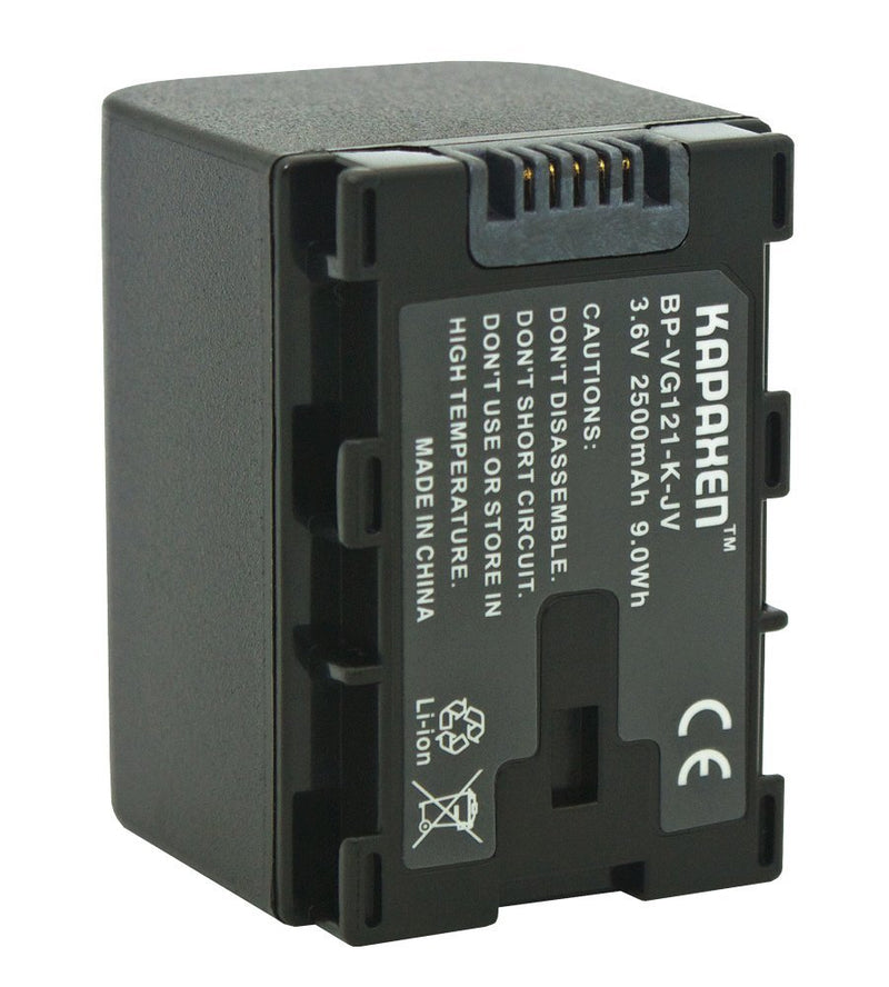 Kapaxen Data Battery Pack for JVC BN-VG121U and Select JVC Everio Camcorders