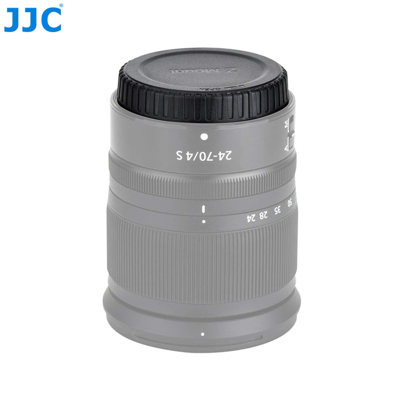 (2 Pack) JJC Z Mount Body Cap & Rear Lens Cap, for Nikon Z Camera Lens, Nikon Z-Mount Lense Rear Cap, Body Sensor Protective Caps, Compatible with Nikon Z Mirrorless Camera Z5 Z50 Z6 Z7 Z6 II Z7 II Caps 2 Packs