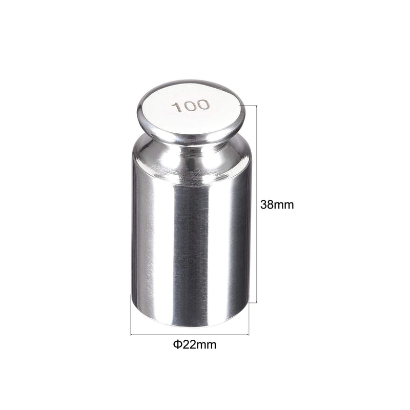 [AUSTRALIA] - uxcell Gram Calibration Weight 100g F1 Precision Stainless Steel for Digital Balance Scales 