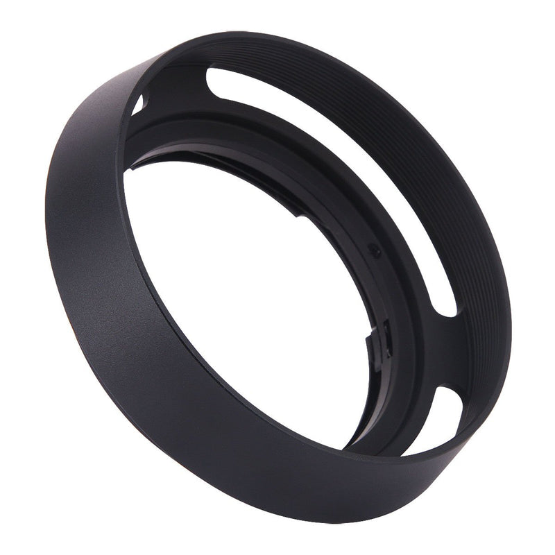 Haoge LH-ZV09 Round Metal Lens Hood Compatible with Carl Zeiss C Biogon T 4.5/21 21mm f4.5 ZM, C Sonnar T 1.5/50 50mm f1.5 ZM Lens Round - Black