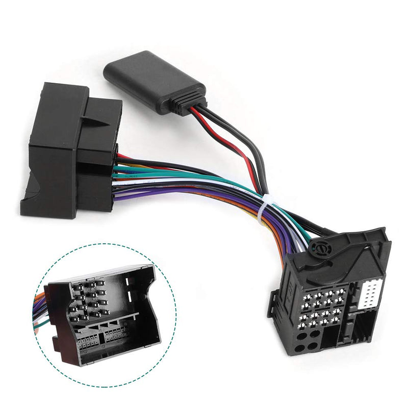 RCD 310 Bluetooth-Wire Harness Bluetooth Radio Adapter Module Aux Cable Adapter Stereo Wire Harness Radio Receiver Fit for RCD510 300+ 310 RCD210