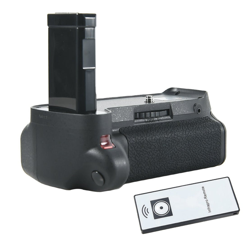 DSTE Replacement for Pro IR Remote MB-D31 Vertical Battery Grip + 2X EN-EL14 EN-EL14A Compatible Nikon D3100 D3200 D3300 D5300 SLR Digital Camera