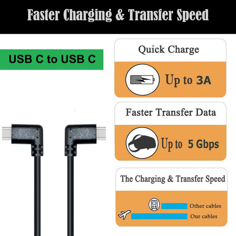 MASiKEN10ft(3M) Oculus Quest Link Cable To PC, USB C to USB C Cable, High Speed Data Transfer & Fast Charging Cables Compatible for Quest 2 and Gaming Laptop