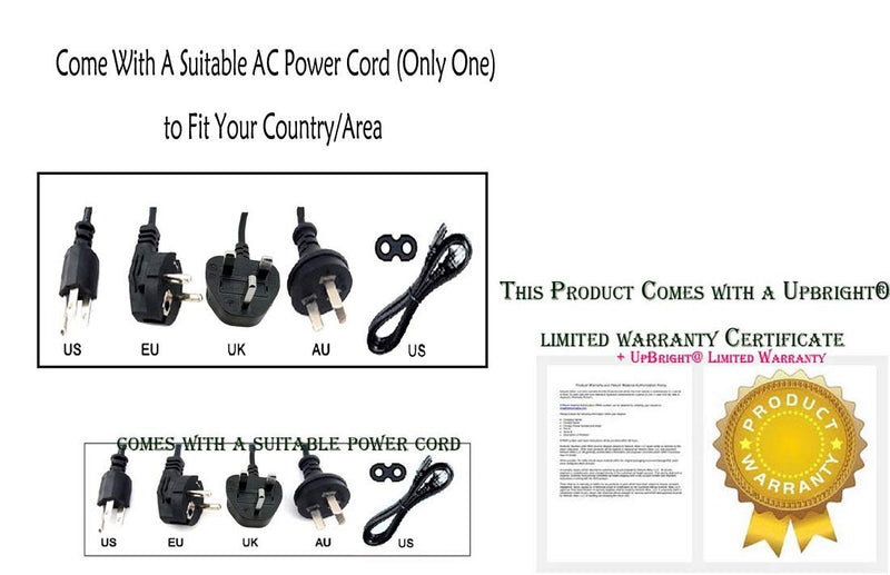 UpBright 8.4V AC/DC Adapter Compatible with Canon CA-550 ES7000V ES8000V ES8100V ES8400V ES8600 ES410V ES420V ES75 ES60A ES65 G35 Hi 8 ES50 ES55 Samsung SC-L770 SC-L810 SC-L860 SCD55 SC-L540 SC-L610