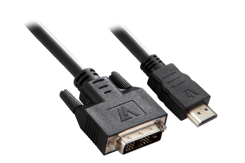 V7 V7E2HDMIDVID-02M-2N HDMI DVI Cable (m/m) HDMI/DVI-D Dual Link black 2m