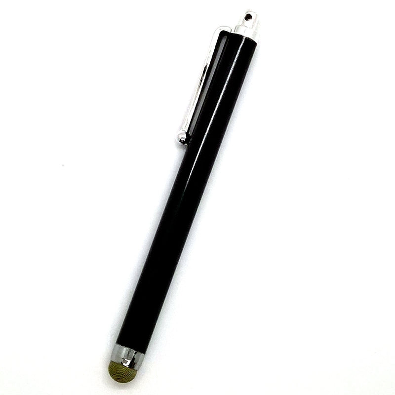 Universal Metal Micro Fiber Touch Stylus Pen for Android Mobile Phone Cell Smart Phone Tablet iPad iPhone Black