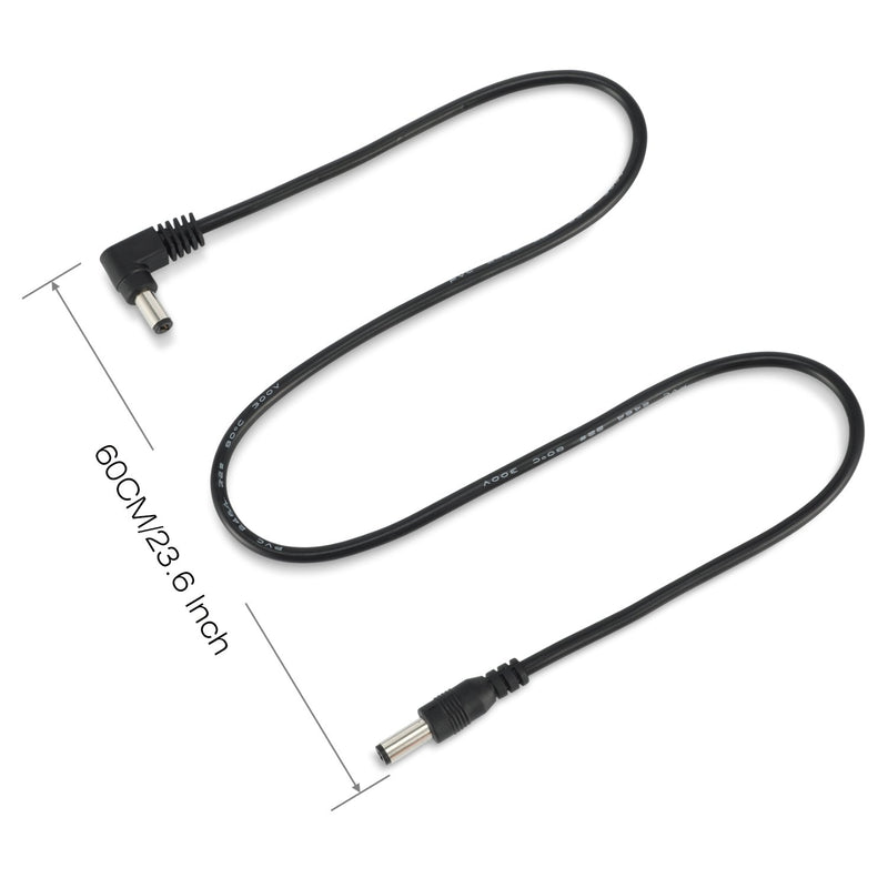 Donner 60CM Guitar Pedal Power Cable Cord 10-Pack